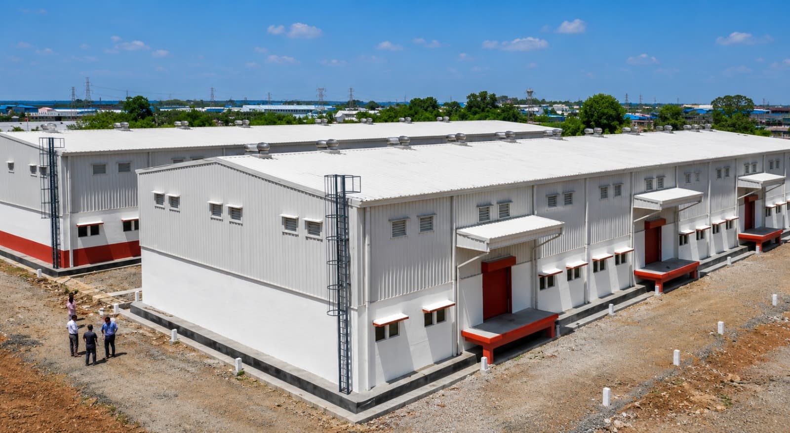 Warehouse aerial